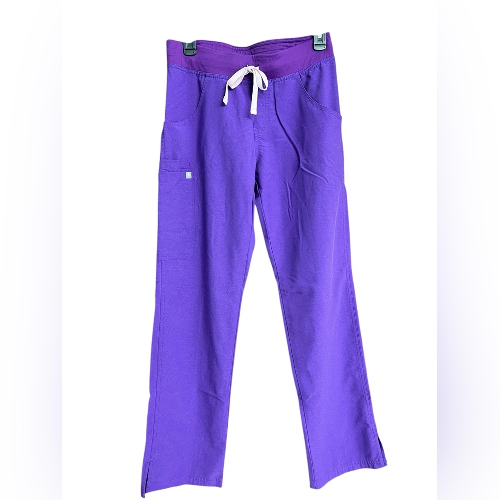Purple Drawstring Pants - Picture 3 of 10